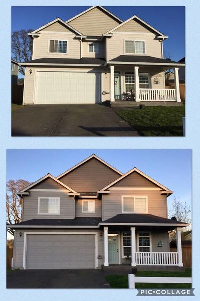 Before & After Exterior Painting in Vancouver, WA (1)