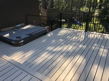 Before and After Deck Painting in Camas, WA (4)