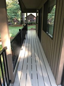 Before and After Deck Painting in Camas, WA (3)