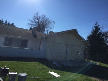 Before and After Exterior Painting in Vancouver WA